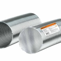 Воздуховод гофрированный алюминиевый Ø120 TDM