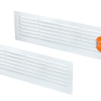 Решетка радиаторная, бел. 370х130 TDM