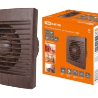 Вентилятор бытовой настенный, 150 С “ЭКО” (бук) TDM