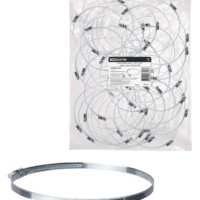 Хомут червячный, d 150-170 мм, оцинк  (упак. 100 шт) TDM