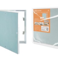 Люк под покраску короб, алюминиевый, нажимной, 200х200, TDM