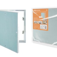 Люк под покраску короб, алюминиевый, нажимной, 300х300, TDM