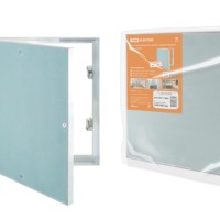 Люк под покраску короб, алюминиевый, нажимной, 400х400, TDM