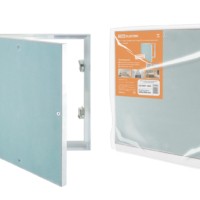 Люк под покраску короб, алюминиевый, нажимной, 500х500, TDM