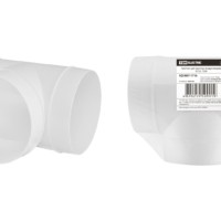 Тройник для круглых воздуховодов, D125, TDM