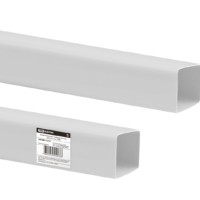 Воздуховод пласт. прямоугольный, 55х110, 1,5 м, TDM