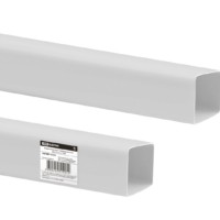 Воздуховод пласт. прямоугольный, 55х110, 2 м, TDM