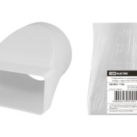 Соединитель со смещением плоск. воздух. с кругл. 55х110/D100, TDM