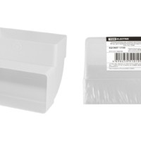 Соединительное колено вертикальное 90 гр. для прямоугольных воздуховодов, 55х110, TDM