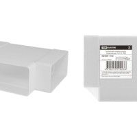 Тройник для прямоугольных воздуховодов, 55х110, TDM