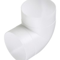 Колено для круглых воздуховодов, D150, TDM