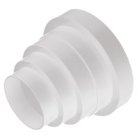 Редуктор для круглых воздуховодов универсальный эксцентриковый, D80/100/120/125/150/160, TDM