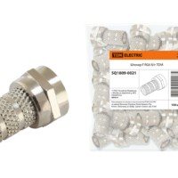 Штекер F RG6 б/п TDM