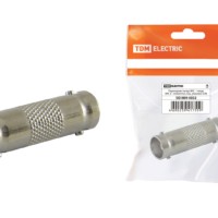 Переходник гнездо BNC – гнездо BNC (I – коннектор), инд. упаковка TDM