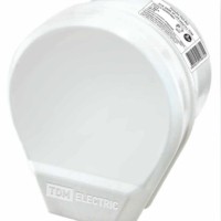 Разъём РШ-ВШ 32А 250В 2Р+РЕ ОУ белый TDM