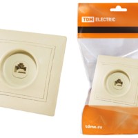 Розетка ПК RJ45 сл. кость “Таймыр” TDM