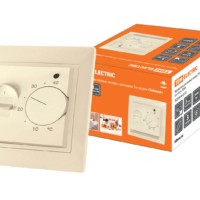 Термостат для теплых полов ТТП 16А 250В с датчиком 3м “Таймыр” сл. кость TDM