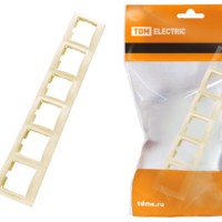 Рамка 6 постовая горизонтальная сл. кость “Таймыр” TDM