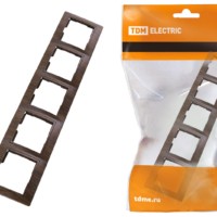 Рамка 5  постовая горизонтальная “ЭКО” (бук) “Таймыр” TDM