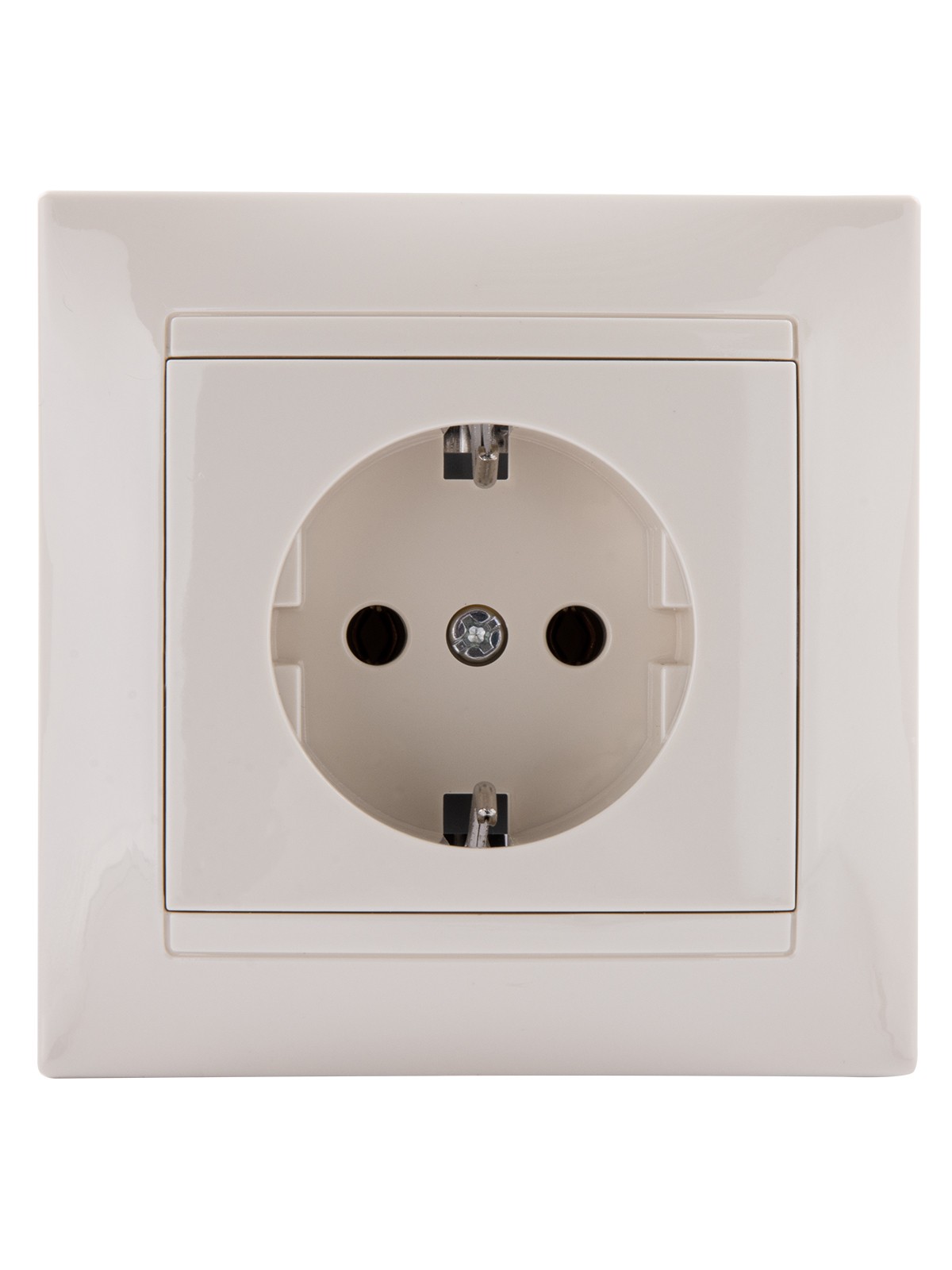 Розетка 2П+З 16А 250В сл. кость "Лама" TDM — изображение 8