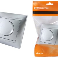 Диммер СЭПп RL 300 Вт серебр. металлик Лама TDM