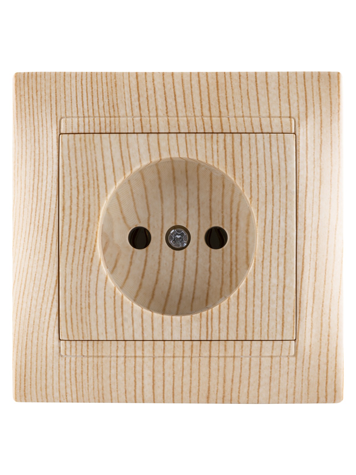 Розетка 2П 10А 250В сосна "Лама" TDM — изображение 3