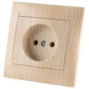 Розетка 2П 10А 250В сосна "Лама" TDM