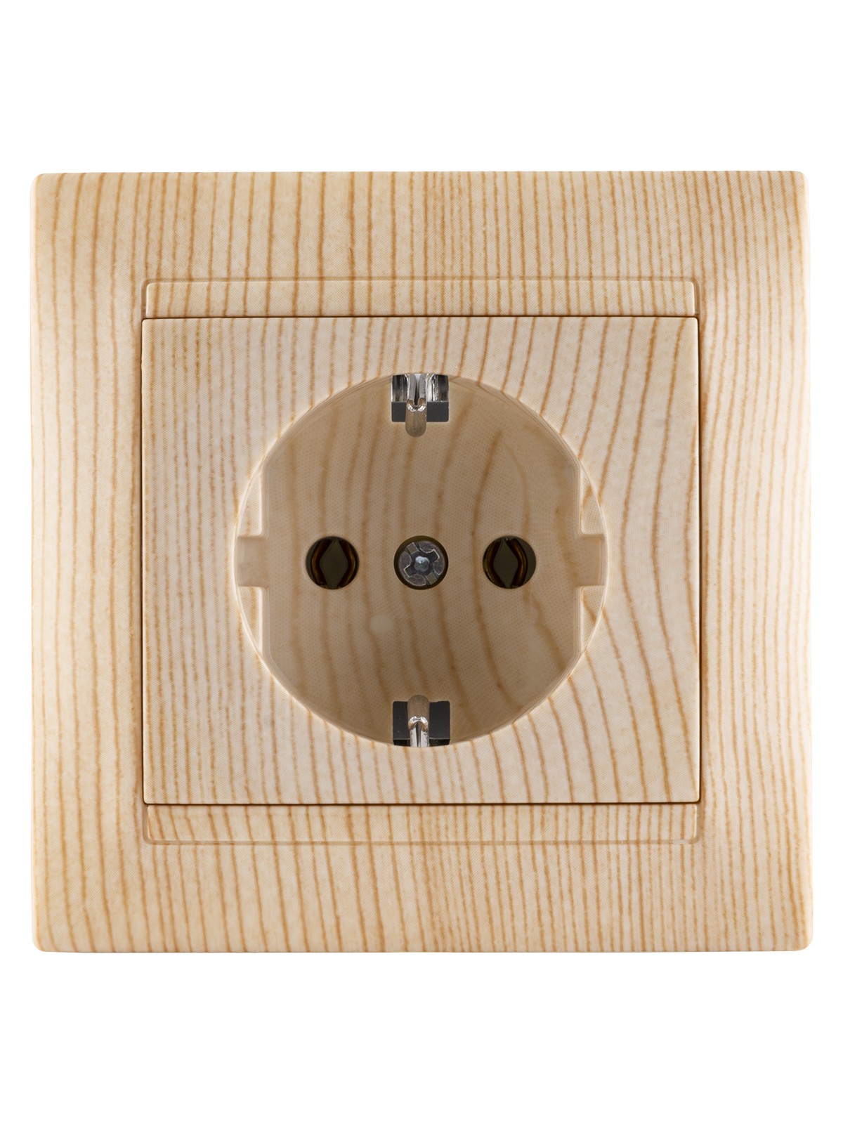 Розетка 2П+З 16А 250В сосна "Лама" TDM — изображение 3