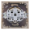 Розетка 2П+З 16А 250В IP44 с крышкой сосна "Лама" TDM