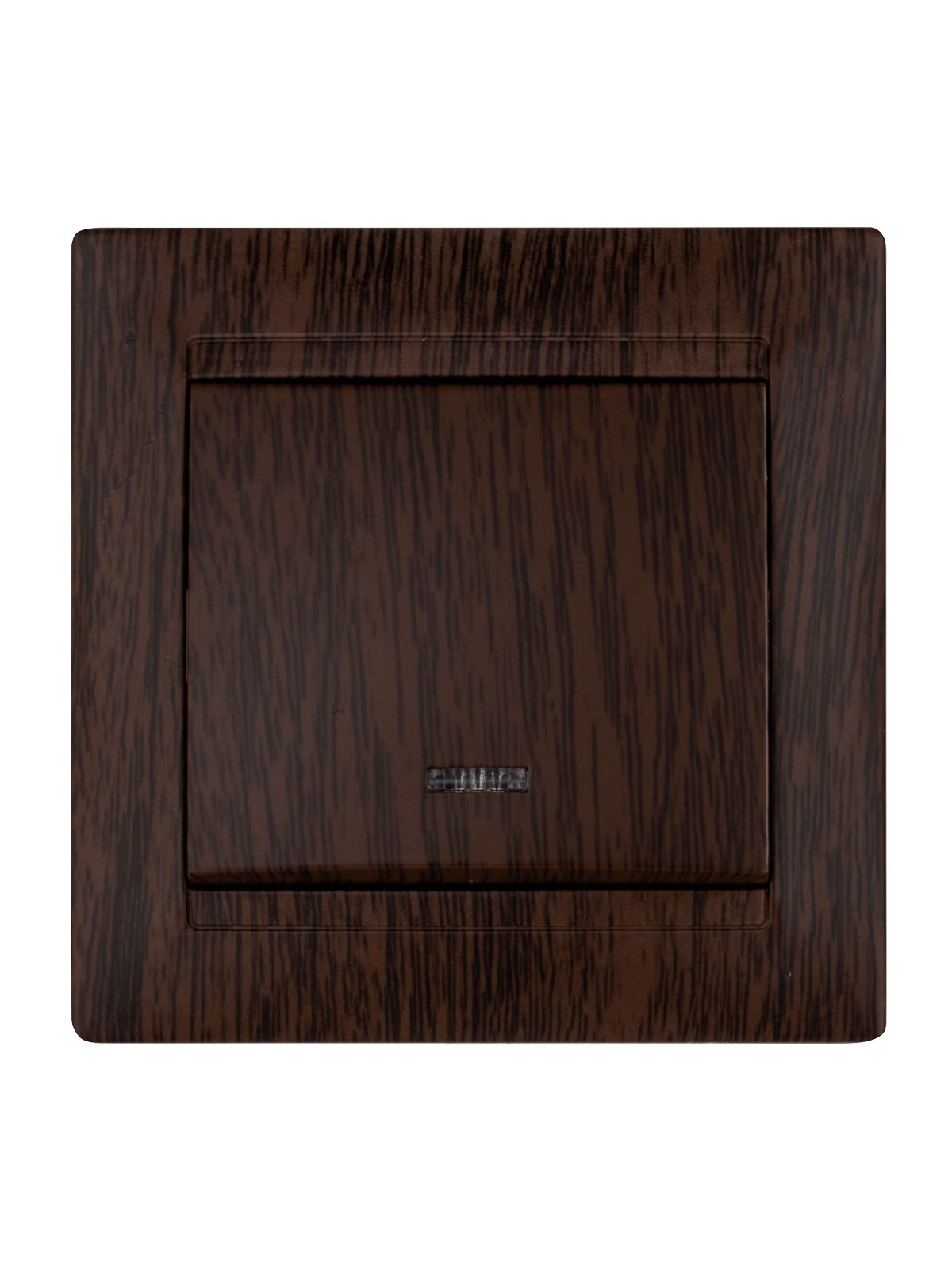 Выключатель 1кл. с подсветкой 10А венге Лама TDM — изображение 3