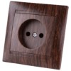 Розетка 2П 10А 250В венге "Лама" TDM