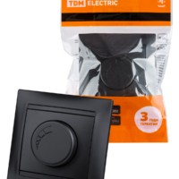 Диммер СЭПп RL 300 Вт графит Лама TDM