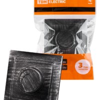 Диммер СЭПп RL 300 Вт старинное серебро Лама TDM