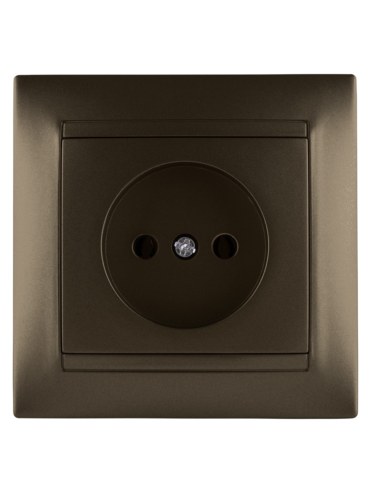 Розетка 2П 10А 250В бронза "Лама" TDM — изображение 3