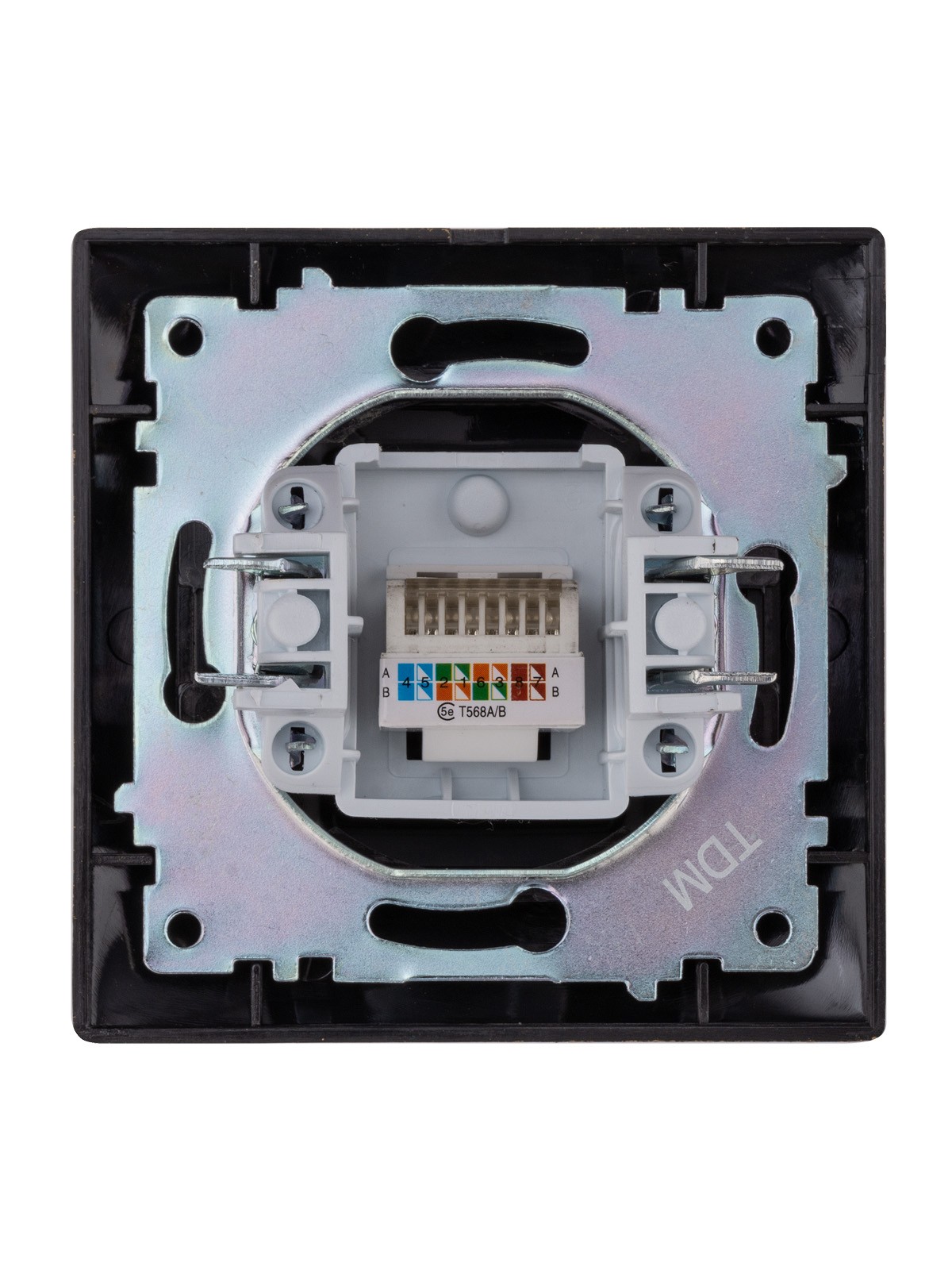 Розетка ПК RJ45 старинная бронза "Лама" TDM — изображение 4