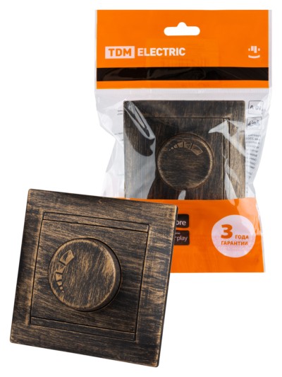 Диммер СЭПп RL 300 Вт старинная бронза Лама TDM