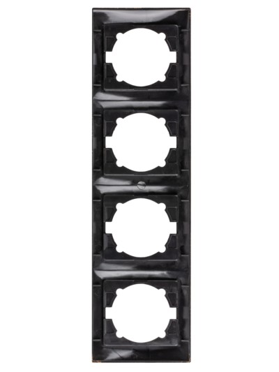 Рамка 4-х постовая вертикальная старинная бронза "Лама" TDM — изображение 4