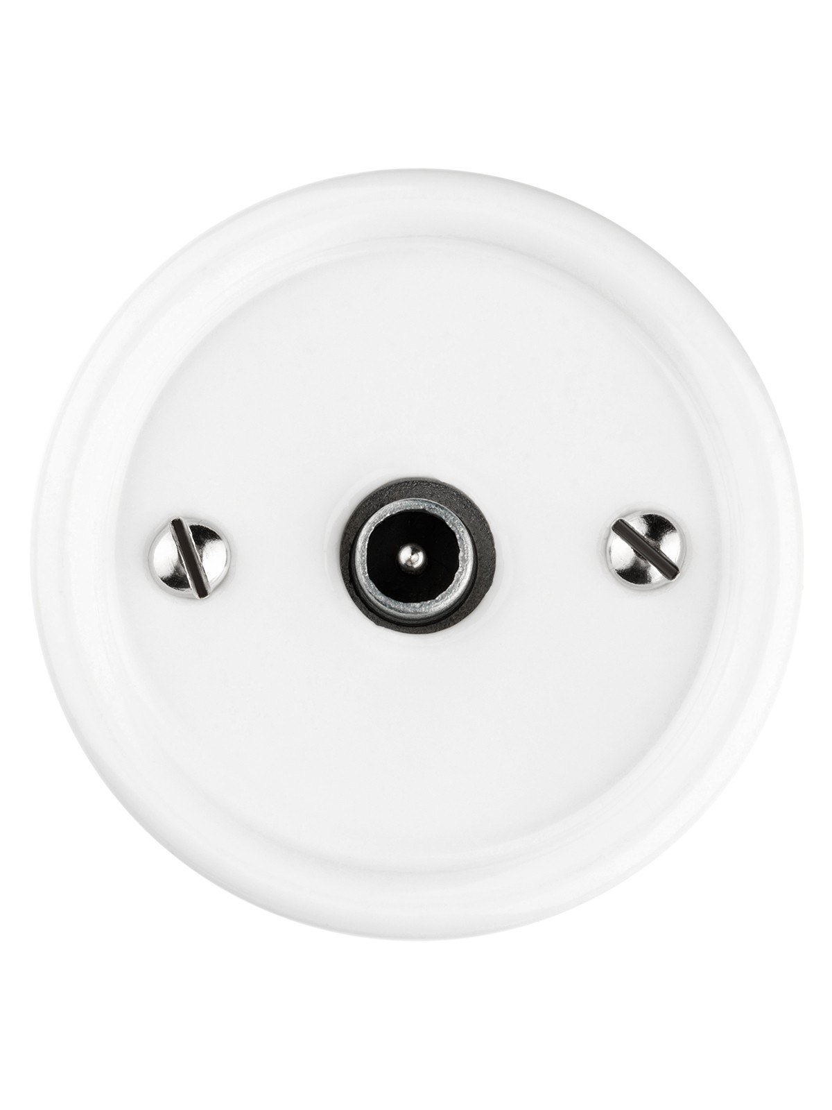 Розетка ТВ оконечная белая «Болонь» TDM — изображение 3