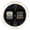 Розетка ТФ RJ11 + ПК RJ45 мраморная «Болонь» TDM