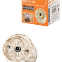 Розетка ТВ проходнаямраморная «Болонь» TDM