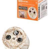 Розетка ТВ+R+ SAT оконечнаямраморная «Болонь» TDM