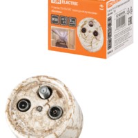 Розетка ТВ+R+ SAT проходнаямраморная «Болонь» TDM