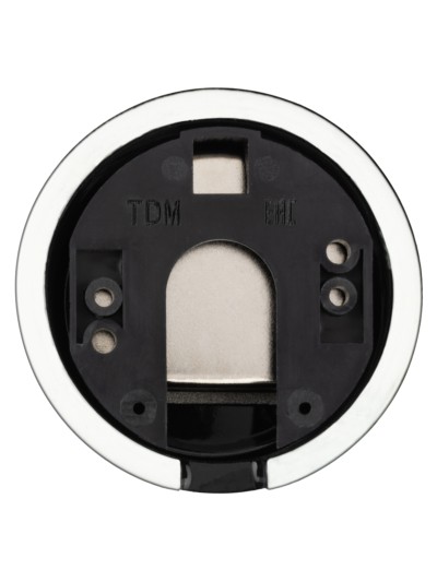 Розетка ТВ+R+ SAT оконечная черная «Болонь» TDM — изображение 5