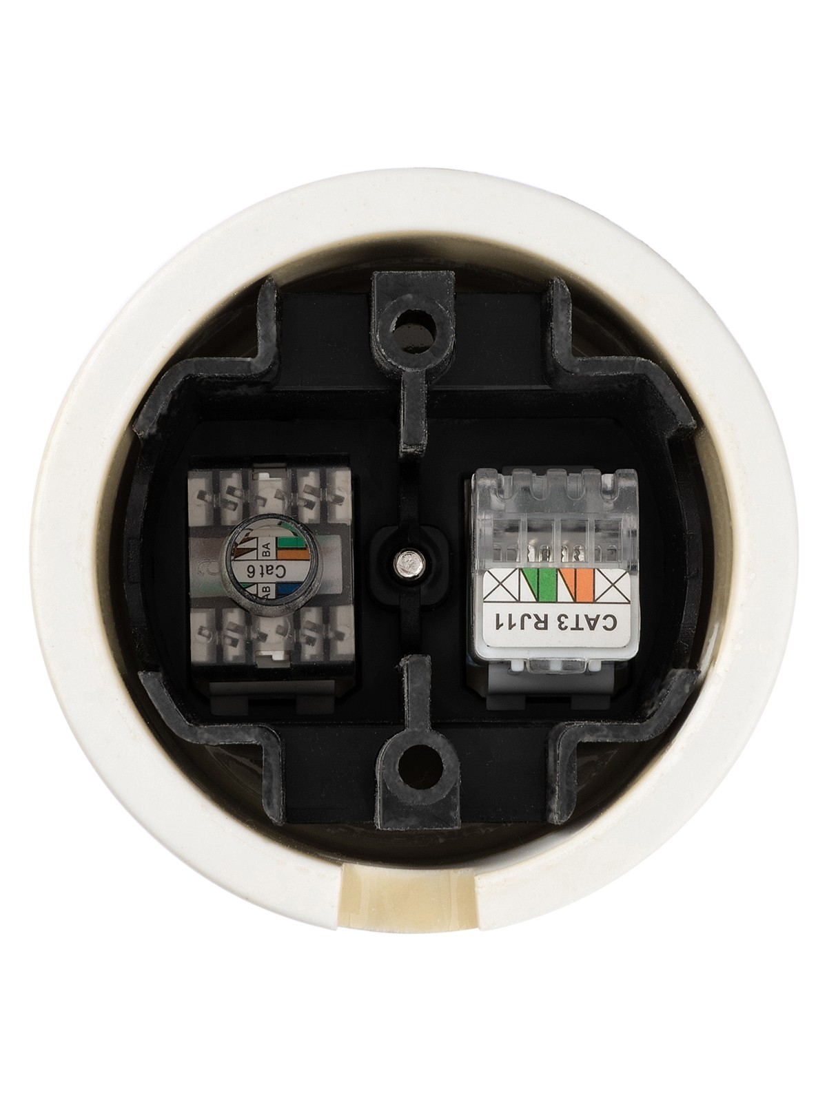 Розетка ТФ RJ11 + ПК RJ45 сл. кость «Болонь» TDM — изображение 5
