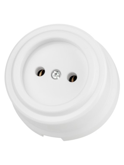 Розетка 2П 10А 250В белая «Виви» TDM — изображение 2