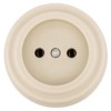 Розетка 2П 10А 250В сл. кость «Виви» TDM
