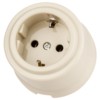Розетка 2П+З 16А 250В сл. кость «Виви» TDM