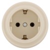 Розетка 2П+З 16А 250В сл. кость «Виви» TDM