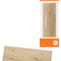 Накладка на бревно деревянная универсальная НБУ 1Пх3 280 мм, сосна TDM