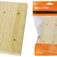 Накладка на бревно деревянная универсальная НБУ 1Пх2 95х195 мм, сосна TDM